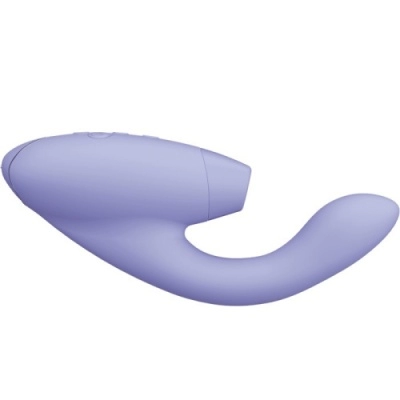 Womanizer Duo 2 – вибратор для точки G и вакуумно-волновой стимулятор клитора сиреневый